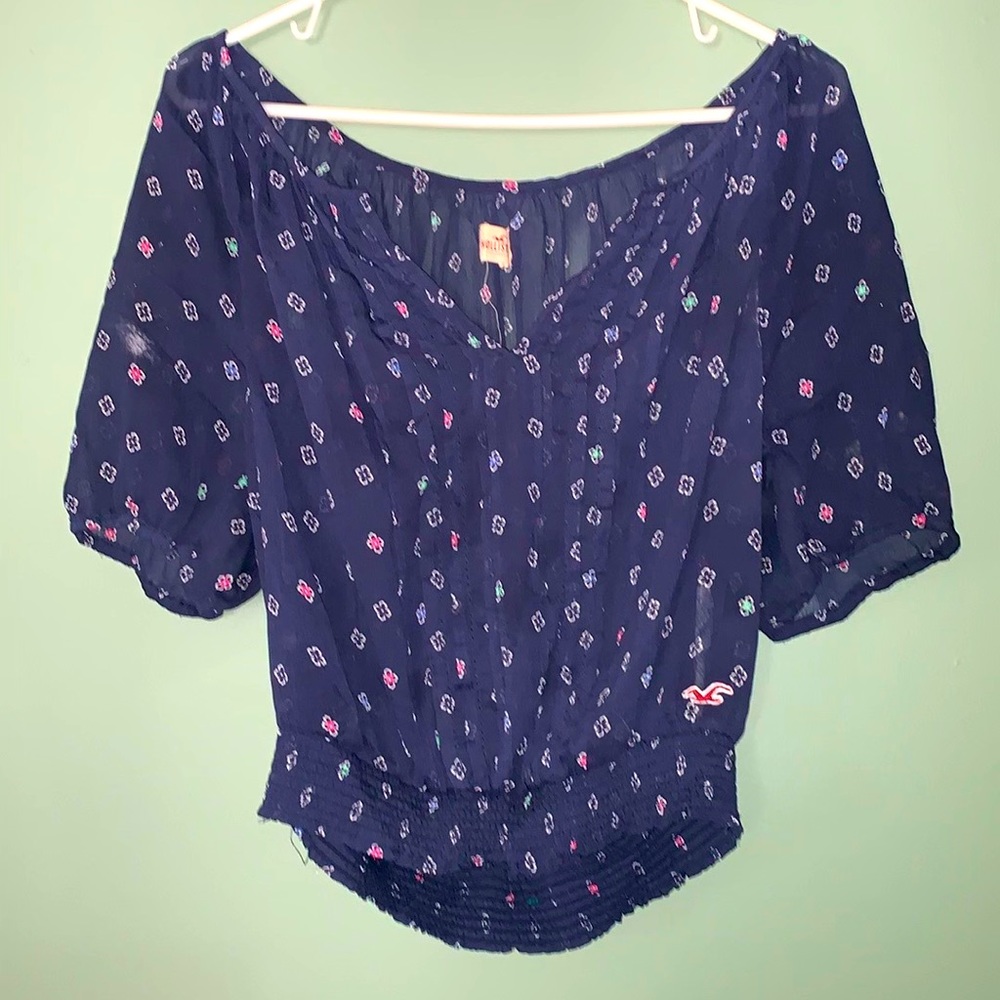 Hollister off the shoulder top